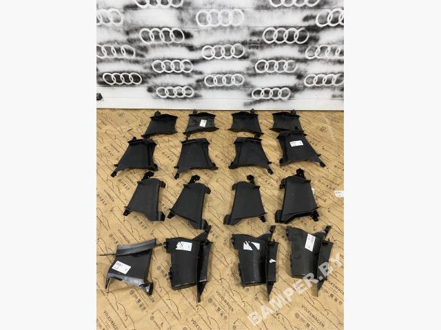 воздуховод (дефлектор) радиатора Audi A5 F5 2019, 8W0121763, 8W0121763L, 8W0121763M, 8W0121764, 8W0121764L, 8W0121764M, 8W6121763C, 8W6121764D - фото №1