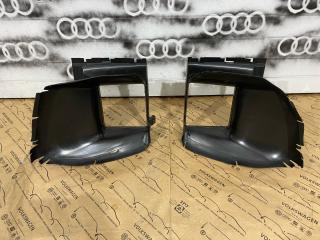 воздуховод (дефлектор) радиатора Audi Q7 4M [рестайлинг] 2022, 4M0145333R, 4M0145334R, 4M8145333, 4M8145334