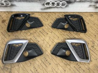 заглушка (решетка) в бампер Audi A4 B9 [рестайлинг] 2023, 8W0807681M, 8W0807681R, 8W0807682M, 8W0807682R
