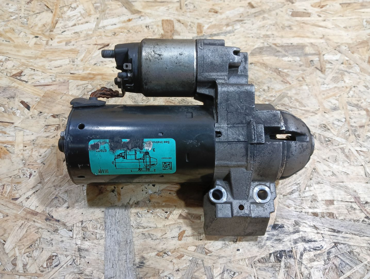 стартер BMW 5 серия F07/F10/F11 F10 2012, 2.0 л., N47 D20 C, дизель, МКПП, седан, задний привод, правый руль, 12418570238, 8570238, 12418570383, 8570383, 12418506657, 8506657, 12417823700, 7823700, 12417812034, 7812034, 12417798006, 7798006, 7801203, 12417801203 - фото №1