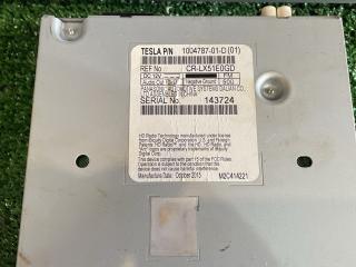 блок радио Tesla Model S 1 поколение 2016, черный (pmbl), лифтбэк, задний привод, 100478701