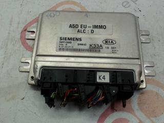 блок управления двигателем Kia Rio 1 поколение 2001, 1.5 л., i, бензин, МКПП, универсал, 5WJ1308D