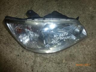 фара правая Hyundai Getz 1 поколение 2005, 1.3 л., i, бензин, МКПП, хетчбэк 5 дв.