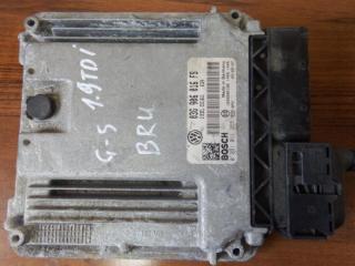 блок управления двигателем Volkswagen Golf 4 поколение 2004, 1.9 л., TDi, дизель, 03G906016FS, 0281011955