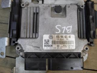 блок управления двигателем Volkswagen Caddy 3 поколение 2005, 1.9 л., TDi, дизель, 03G906021AQ, 0281012390