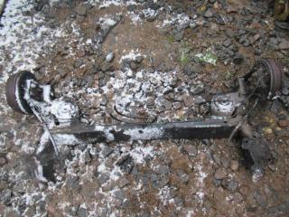 балка подвески задняя Dacia Logan 1 поколение [рестайлинг] 2009, 1.5 л., DCi, дизель, МКПП, универсал