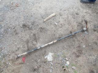 торсион подвески Hyundai Galloper 2 поколение 2000, 2.5 л., TD, дизель, МКПП, внедорожник 5 дв.