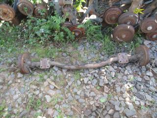 балка подвески задняя Fiat Doblo 1 поколение 2003, 1.9 л., JTD, дизель, МКПП, фургон