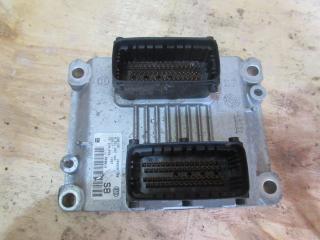 блок управления двигателем Opel Agila 1 поколение (A) 2003, 1.2 л., i, бензин, МКПП, минивэн, 55350550, 0261207964