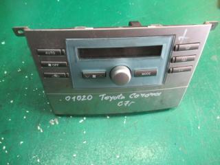 блок управления печки / климат-контроля Toyota Corolla Verso 2 поколение AR10 2007, 2.2 л., дизель, МКПП, минивэн, MB1465702264