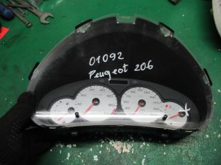 щиток приборов (приборная панель) Peugeot 206 1 поколение 2003, 1.1 л., i, бензин, МКПП, хетчбэк 5 дв., 9648836680