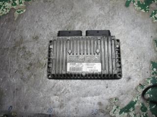 блок управления двигателем Renault Scenic 1 поколение [рестайлинг] 2002, 1.6 л., i, бензин, АКПП, минивэн, 8200209263, 8200038888