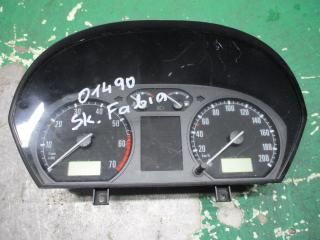 щиток приборов (приборная панель) Skoda Fabia 1 поколение (6Y) [рестайлинг] 2004, 1.4 л., i, бензин, МКПП, хетчбэк 5 дв., 6Y1919880C