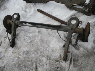 балка подвески задняя Citroen C8 1 поколение 2006, 2.2 л., дизель, МКПП, минивэн