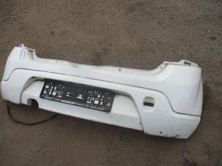 бампер задний Dacia Sandero 1 поколение 2009, 1.4 л., бензин, МКПП, хетчбэк 5 дв.