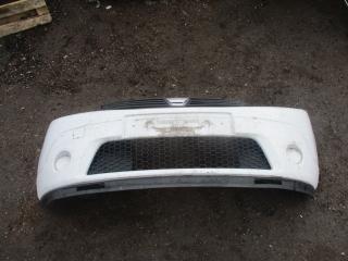 бампер передний Dacia Sandero 1 поколение 2009, 1.4 л., бензин, МКПП, хетчбэк 5 дв.