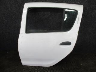 дверь задняя левая Dacia Sandero 2 поколение 2016, 1.2 л., бензин, МКПП, хетчбэк 5 дв.