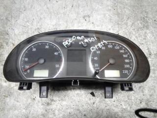 щиток приборов (приборная панель) Volkswagen Polo 4 поколение 2003, 1.9 л., дизель, МКПП, хетчбэк 5 дв., 6Q0920801E