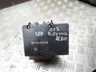 блок ABS Volkswagen Touareg 1 поколение 2005, 3.0 л., дизель, МКПП, внедорожник 5 дв., 7L0907379G, 7L0614111H
