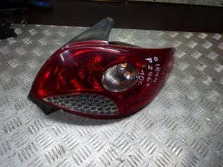 фонарь задний правый Peugeot 206 1 поколение [2-й рестайлинг] 2010, 1.4 л., бензин, МКПП, хетчбэк 5 дв.