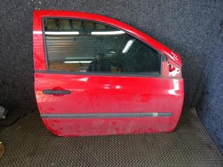дверь передняя правая Renault Clio 2 поколение [2-й рестайлинг] 2005, 1.2 л., бензин, МКПП, хетчбэк 5 дв.