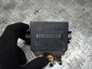 блок управления парктрониками Volkswagen Multivan T5 2004, 2.5 л., дизель, МКПП, микроавтобус, 7E0919283