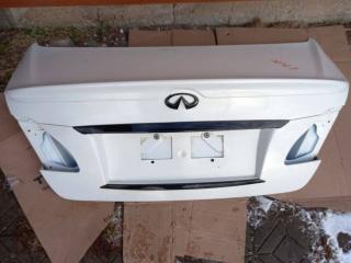 крышка багажника (дверь 3-5) Infiniti M Y51 2013, 3.7 л., VQ37VHR, бензин, АКПП, (qaa) white 3p, седан, задний привод, H430M-1MAMD