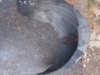 защита арок задняя левая (подкрылок) Infiniti Q50 1 поколение 2014, 3.7 л., VQ37VHR, бензин, АКПП, (qaa) white 3p, седан, полный привод, 76749-4GA0A