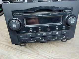 магнитола Honda CR-V 3 поколение 2009, 2.4 л., бензин, 39106-SWA-305, 39107-SWA-A01