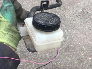 бачок тормозной жидкости Nissan Murano Z51 2010, 3.5 л., VQ35DE, бензин, вариатор, (qx1) white, внедорожник 5 дв., полный привод, 460901AA0B