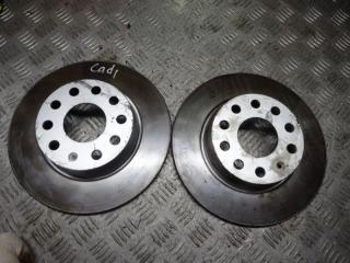 диск тормозной задний Volkswagen Caddy 3 поколение [рестайлинг] 2012