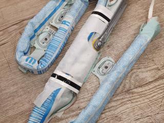 подушка безопасности боковая (шторка) Alfa Romeo Stelvio 1 поколение 2018, 2.9 л., бензин, АКПП, полный привод, 34231792B, 34208948