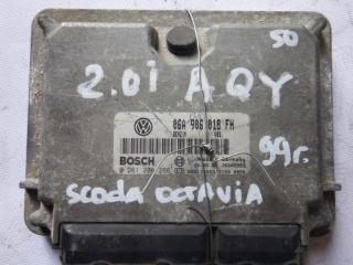 блок управления двигателем Skoda Octavia 1 поколение (A4) 1999, 2.0 л., i, бензин, 018FH