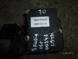 блок ABS Skoda Fabia 1 поколение [рестайлинг] 2006, 1.9 л., TDi, дизель, МКПП, хетчбэк 5 дв., 6Q0907379AQ
