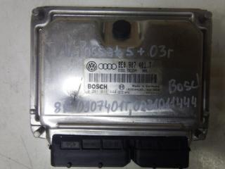 блок управления двигателем Volkswagen Passat B5 [рестайлинг] 2003, 8E0907401T, 0281011444