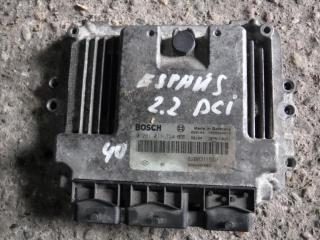 блок управления двигателем Renault Espace 4 поколение 2005, 2.2 л., DCi, дизель, АКПП, минивэн, 0281011724