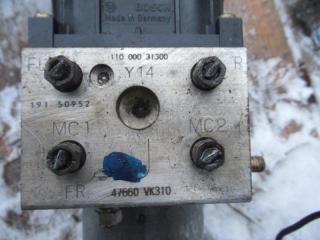 блок ABS Nissan Navara D22 2001, 2.5 л., TD, дизель, МКПП, фургон, 47660VK310