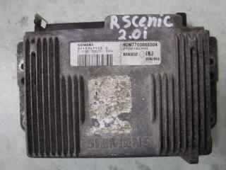 блок управления двигателем Renault Scenic 1 поколение 1998, 2.0 л., бензин, 7700102303, S113717113C