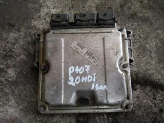 блок управления двигателем Peugeot 407 1 поколение 2005, 9650932080