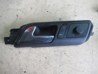 ручка внутренняя передняя левая Volkswagen Polo 4 поколение 2005, 1.2 л., i, бензин, МКПП, хетчбэк 5 дв., 6Q1837247G, 6Q1959565H