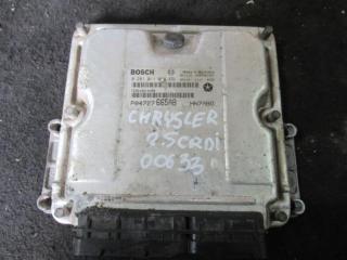 блок управления двигателем Chrysler Grand Voyager 4 поколение 2002, 2.5 л., CRDi, дизель, МКПП, минивэн, 0281011064