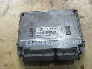 блок управления двигателем Skoda Fabia 1 поколение [рестайлинг] 2005, 1.4 л., i, бензин, 16228919