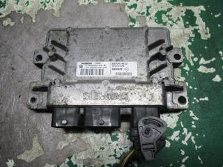 блок управления двигателем Renault Modus 1 поколение 2005, 1.2 л., i, бензин, МКПП, минивэн, S120200102B, 8200414422