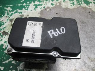 блок ABS Volkswagen Polo 4 поколение 2002, 6Q0907379BC, 6Q0614117AJ