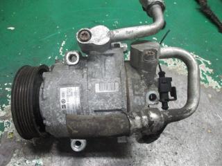 компрессор кондиционера Volkswagen Polo 4 поколение 2005, 1.4 л., i, бензин, МКПП, хетчбэк 5 дв., 6Q0820803D