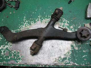 рычаг передний левый Renault Master 2 поколение [рестайлинг] 2007, 2.5 л., DCi, дизель, МКПП, микроавтобус