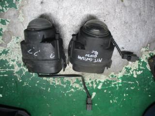 фара противотуманная левая Mitsubishi Carisma 1 поколение [рестайлинг] 2002, 1.6 л., бензин, МКПП, хетчбэк 5 дв.