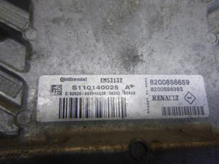 блок управления двигателем Dacia Sandero 1 поколение 2009, 1.6 л., бензин, МКПП, хетчбэк 5 дв., 8200856659