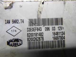 блок управления двигателем Renault Twingo 1 поколение [2-й рестайлинг] 2003, 1.2 л., бензин, МКПП, хетчбэк 5 дв., 8200181482