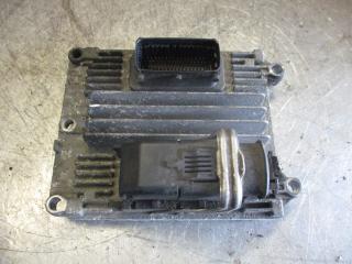 блок управления двигателем Opel Vectra C 2004, 2.2 л., бензин, 12210453